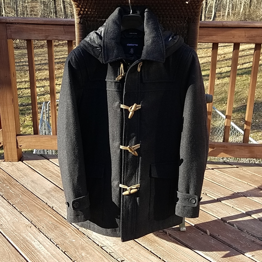 Claiborne wool blend jacket